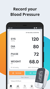 SmartBP Blood Pressure Tracker Screenshot