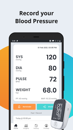 Game screenshot Blood Pressure App - SmartBP mod apk