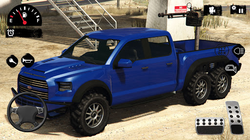 US Pickup Truck Offroad Drive Screen 3
