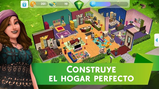 Los Sims Mobile: Dinero infinito 2