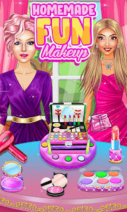 女孩 DIY 化妝遊戲