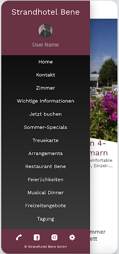 Strandhotel Bene GmbH Screen 2
