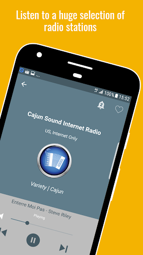 Cajun Music Radio Screen 3