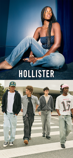 Screenshot of Hollister Co.