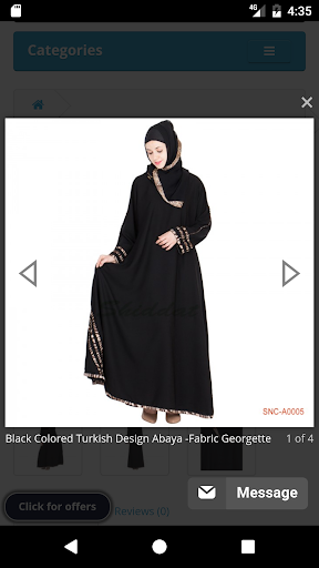 Shiddat- Islamic Shopping App Screen 3