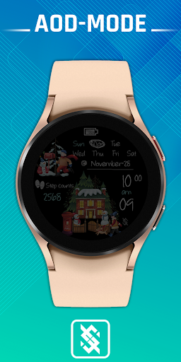 BFF17- Christmas House Snowman Screen 2