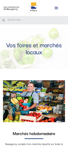 Commerces de Beaugency Screen 3