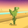Dino T-Rex 3D runner icon