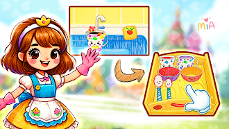 Game screenshot Cleaning Princess: Tidy House mod apk