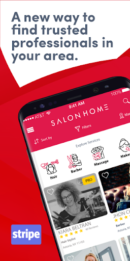 Android application Online Booking & Scheduling screenshort