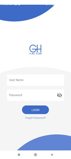 GH Factor Client App Screen 3
