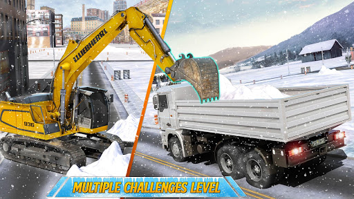 Snow Heavy Excavator Simulator 2021.11.1 screenshots 4