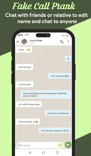 Fake Call & Chat Prank Screen 3