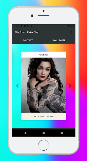 Chat With Alia Bhatt - fake ca Screen 3