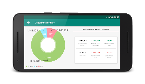 Imágen 6 Calcular sueldo - Salario neto android