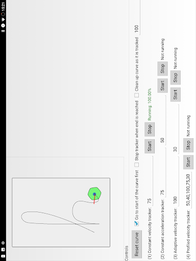 Cellulo Bezier Curve Tracking