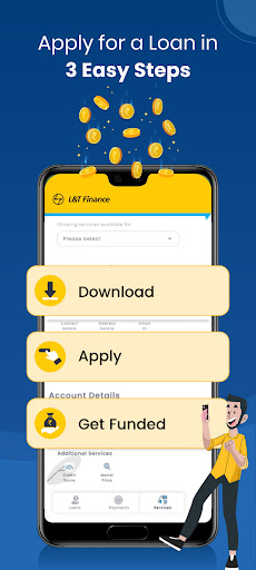 L&T Finance PLANET - Loan App Screen 3