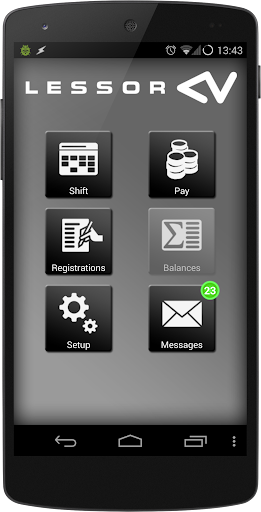 Android application LESSOR-APP screenshort