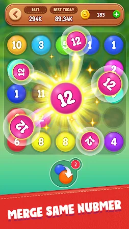 Game screenshot Number Bubble Puzzle hack