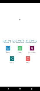 Neon Photo Editor & Photo Lab (Paid) 1