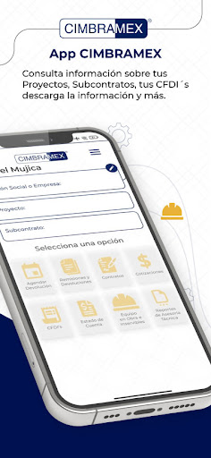 Android application Cimbramex screenshort