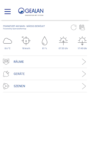 GEALAN-Home-App Screen 3