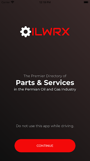 Android application OilWrx screenshort