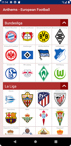 Anthems - European Football Screen 2