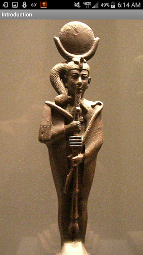 Egyptian Bentresh Stele Khonsu