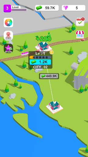 Idle Train Link Screen 2