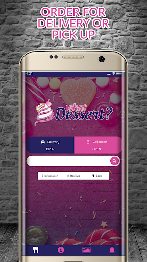 Android application What Dessert screenshort