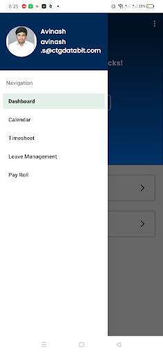Android application HR Clocks screenshort