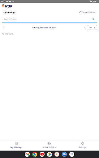 HDP App Screenshot