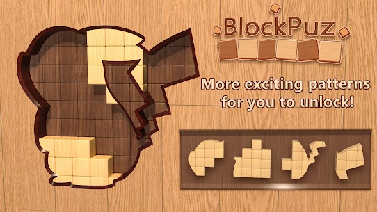 BlockPuz Jigsaw Puzzles &Wood Block Puzzle Game v4.341 MOD APK (Unlimited money) Free For Andriod 8