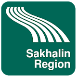 Sakhalin Region Map offline icon