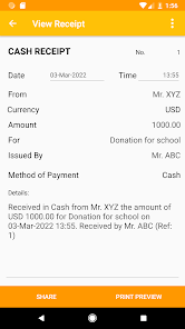 Donation Receipt 6 APK + Mod (Unlimited money) إلى عن على ذكري المظهر