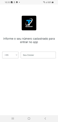Android application Tecnocell screenshort