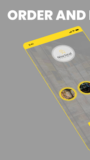 Android application Nisa Local screenshort