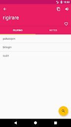 Italian  Filipino Offline Dictionary &  Translator