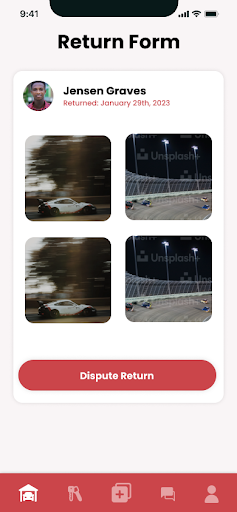 Bida Race Rentals Screen 3