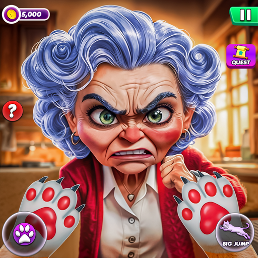 Angry Gran Vs Cat: Naughty Cat Laai af op Windows