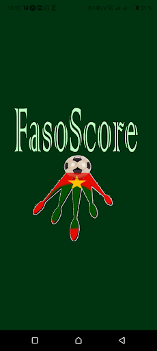 Android application FasoScore screenshort
