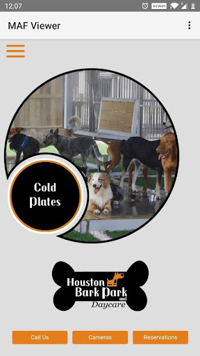 Android application Houston Bark Park screenshort