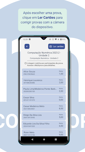 Multiprova Corretor Screen 3