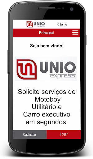 Android application Unio Entregas-App Cliente screenshort