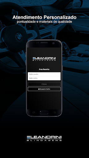 Android application LEANDRINI BLINDAGENS screenshort