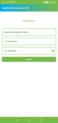 Android application HiAConnect screenshort