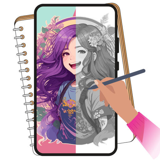 AR Drawing Sketch and Trace logo