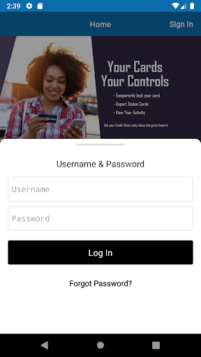 Android application Rocket Federal Credit Union screenshort