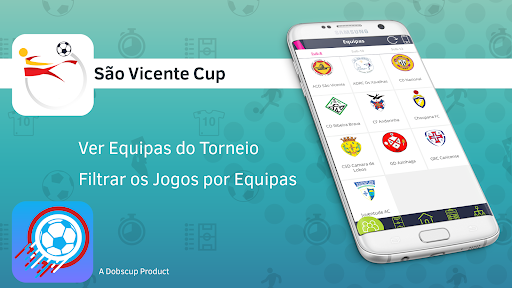 Android application São Vicente Cup 2024 screenshort